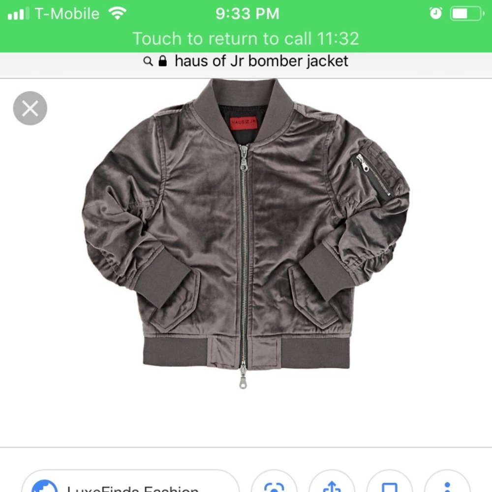 Kids size 10 velour